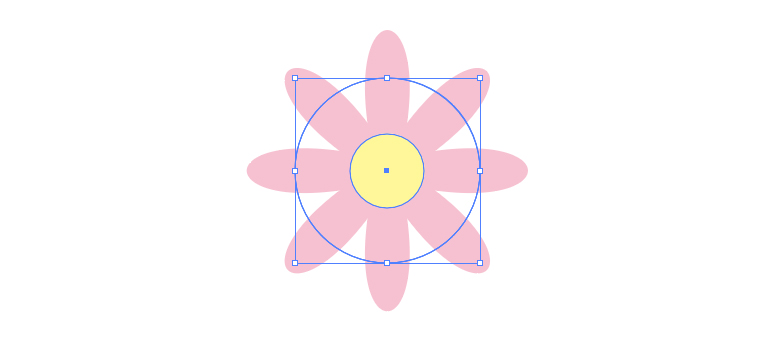 花びら重なり